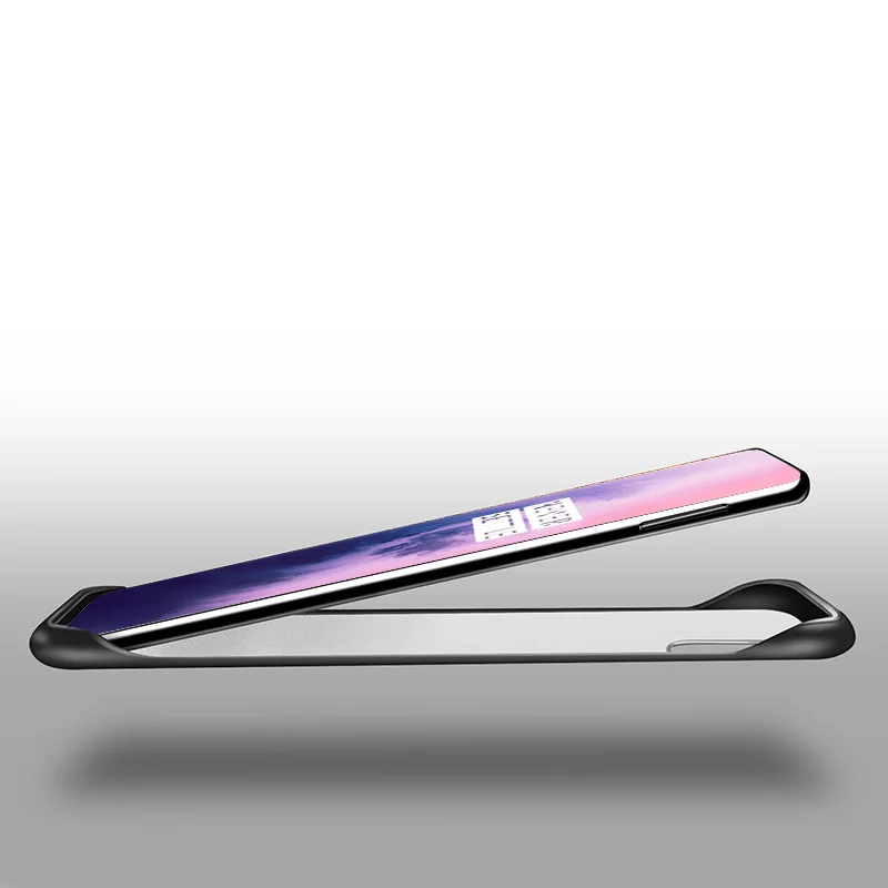 SemgCeKen Бескаркасный бампер с кольцом Прозрачный чехол для oneplus 6 6t 7 pro 7pro oneplus 7 one plus ультра тонкий матовый чехол для телефона
