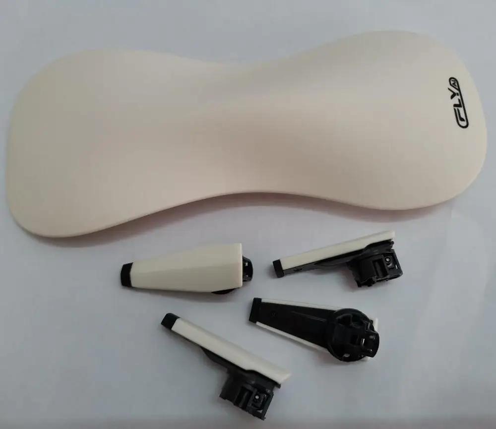 Landing shell white CFLY faith JJRC X12 Радиоуправляемый Дрон Квадрокоптер запасные части CW CCW Лопасти пропеллера комплект/шасси верхняя оболочка - Цвет: Landing shell white