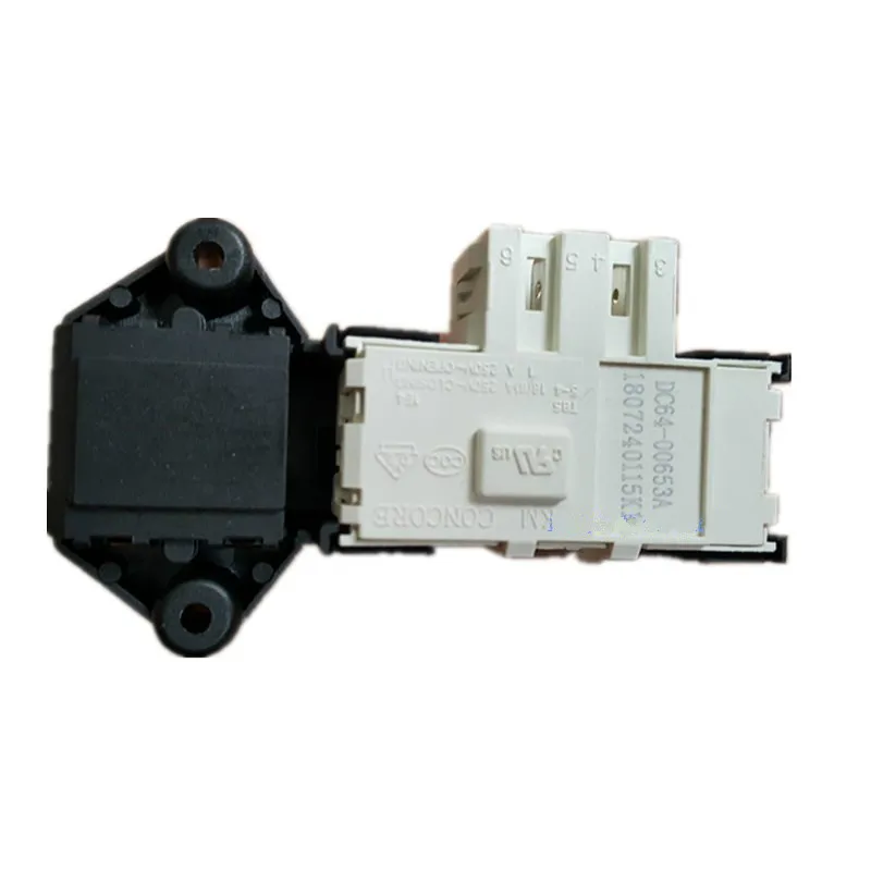 Подходит для Wf1702WCS1600WCW барабанной стиральной машины 1602WQU дверной замок 600U2BKWQ