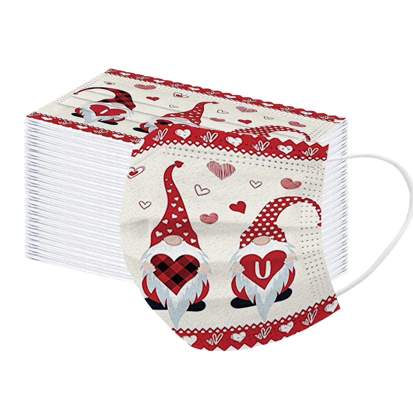 50/100 шт. Цвет граффити с принтом маски одноразовые Для женщин мужчин нетканые для