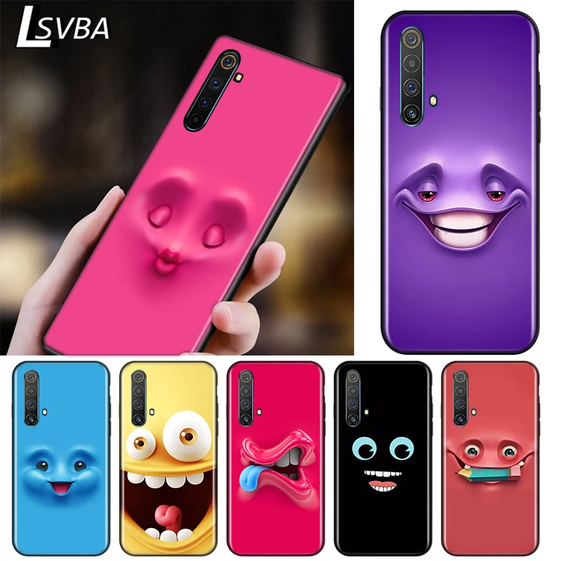 

3D funny face For OPPO RX17 R15X R17 R15 R9S K5 K3 K1 F17 F15 F11 F9 F7 F5 Find X2 Neo Lite Pro Phone Case