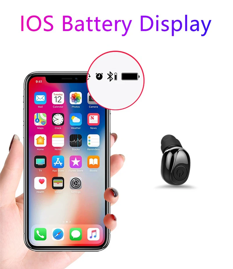 X8 TWS Bluetooth наушники 5D стерео Беспроводные спортивные наушники IPX6 водонепроницаемые шумоподавление с 2200 мАч power Bank зарядная коробка