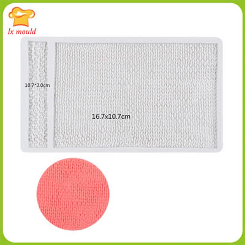 Форма силиконовая для вязания свитера текстурная форма выпечки и изготовления