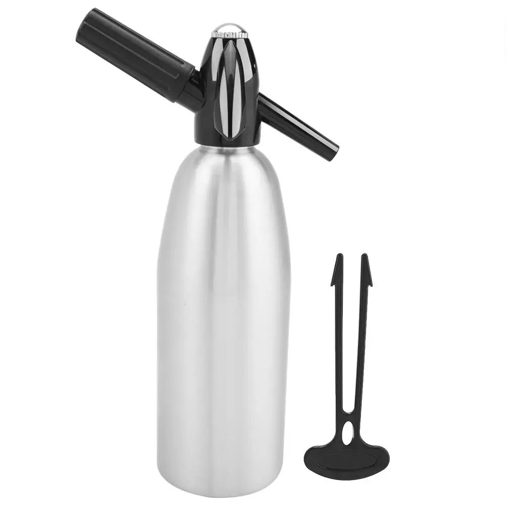 

Portable Soda Maker 1L Cold Drink Carbonated Bubble Water Machine DIY Cocktail CO2 Soda Siphon Maker Bar Tools