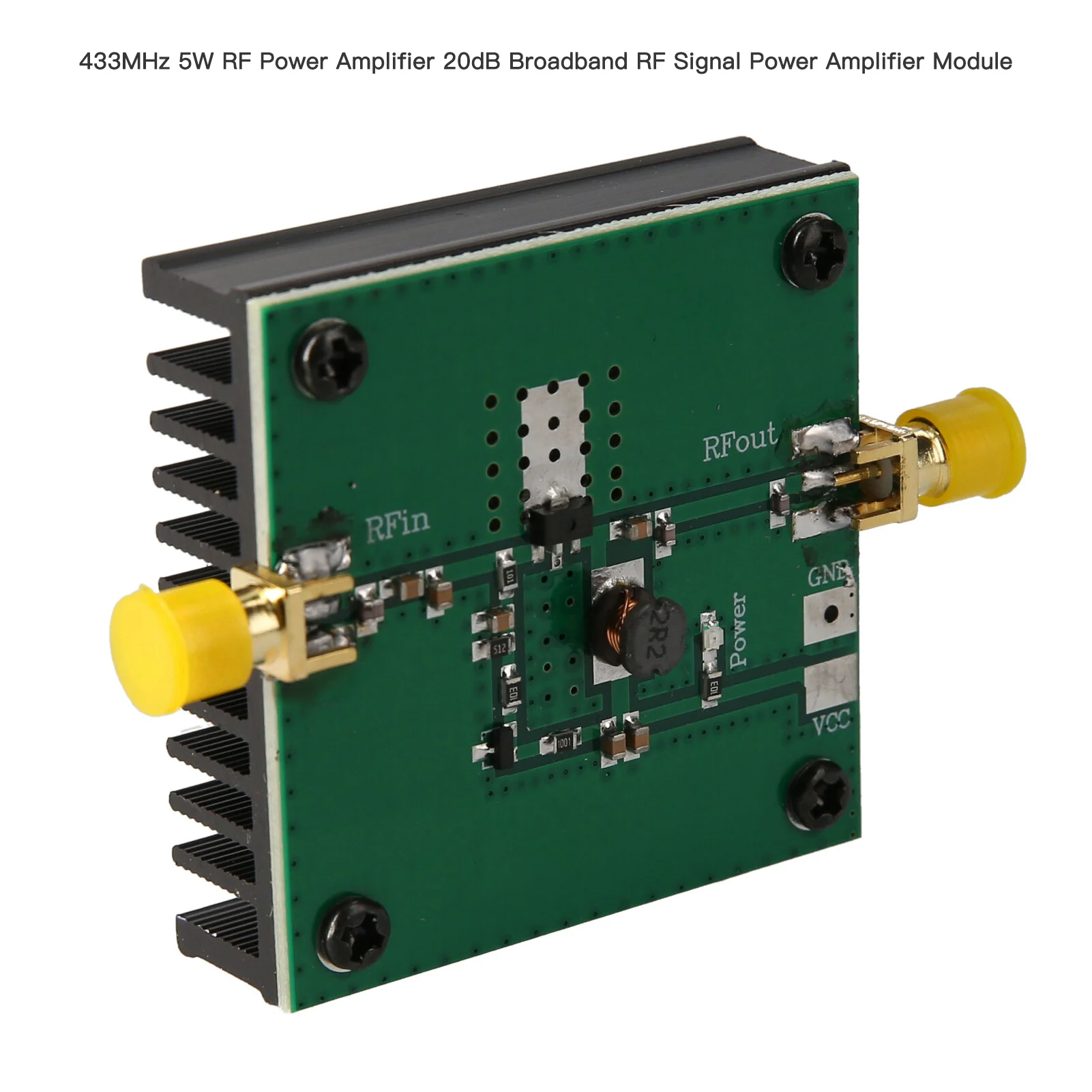 

Широкополосный усилитель мощности, 433 МГц, 5 Вт, 20 дБ