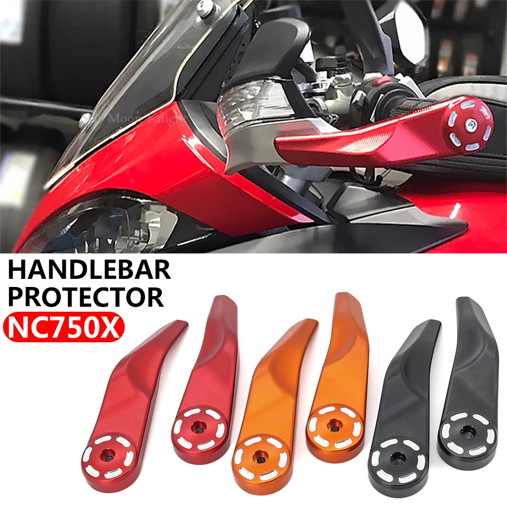 

Motorcycle CNC Aluminum Handlebar Protection For Honda nc 750 x NC750X NC750 X 750x 2021 Handguards Shield Hand Guards Protector