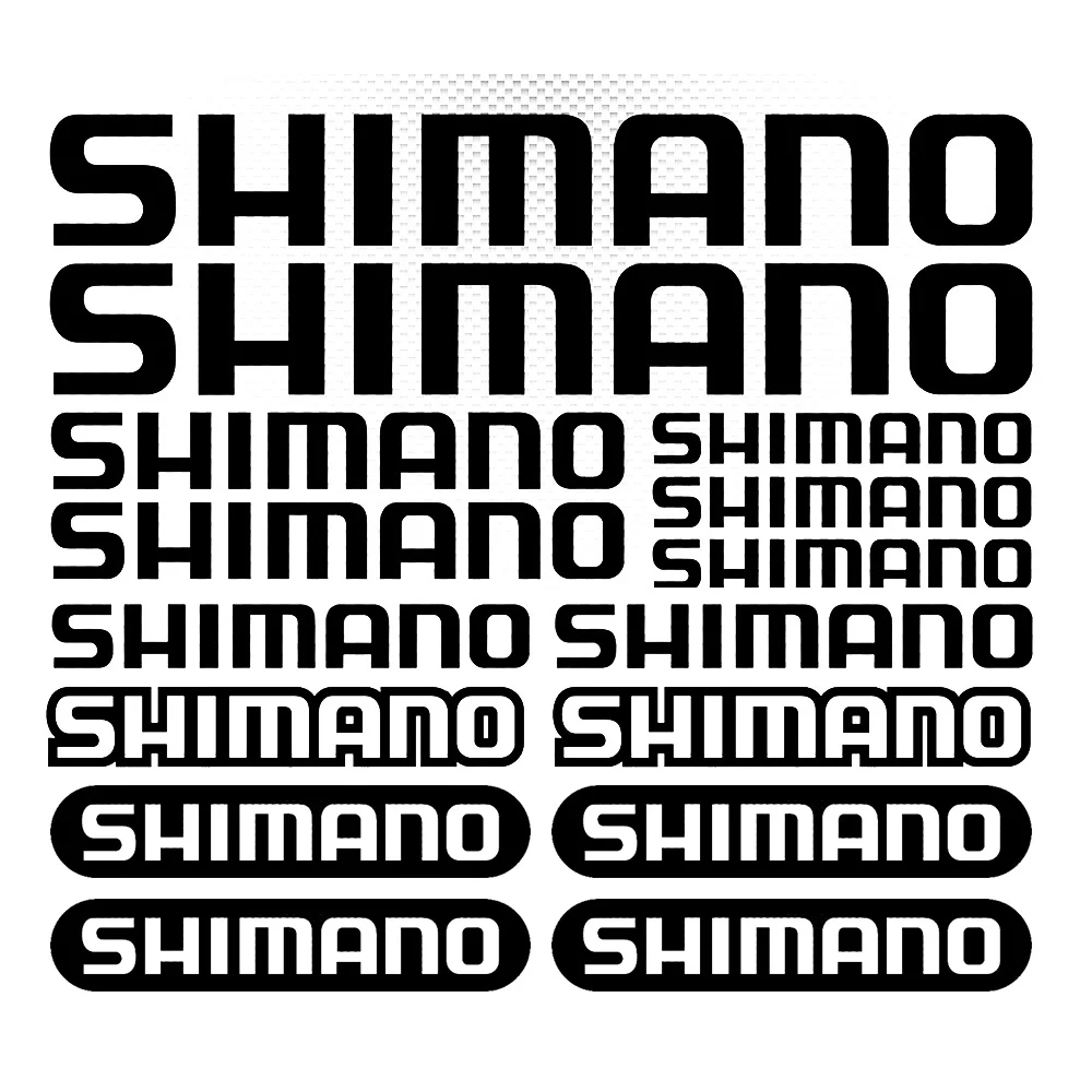 

1 set Auto Rear Body Cover Trunk Cover Vinyl Bicycle MTB Car Styling Emblem Stickers Decals for Japanese Shimano