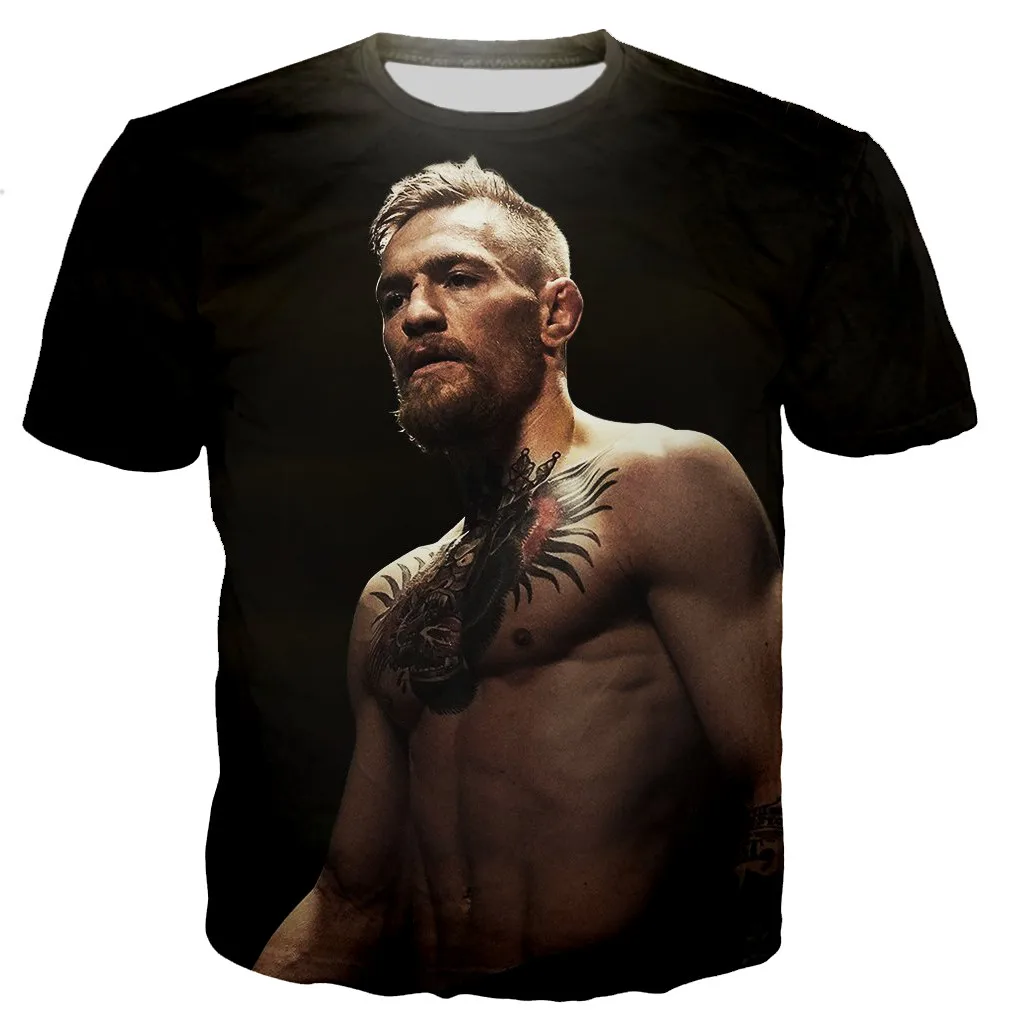 

Conor McGregor мужские/женские новые модные крутые футболки с 3D принтом, Повседневная стильная футболка, уличные топы, Прямая поставка