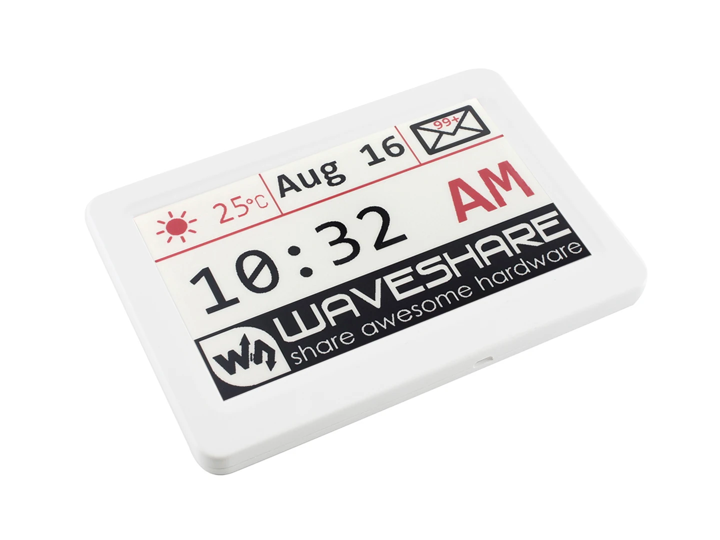 Waveshare 7 5 дюйма e Бумага Защита Чехол для &quote сырья Панель высокого качества ABS
