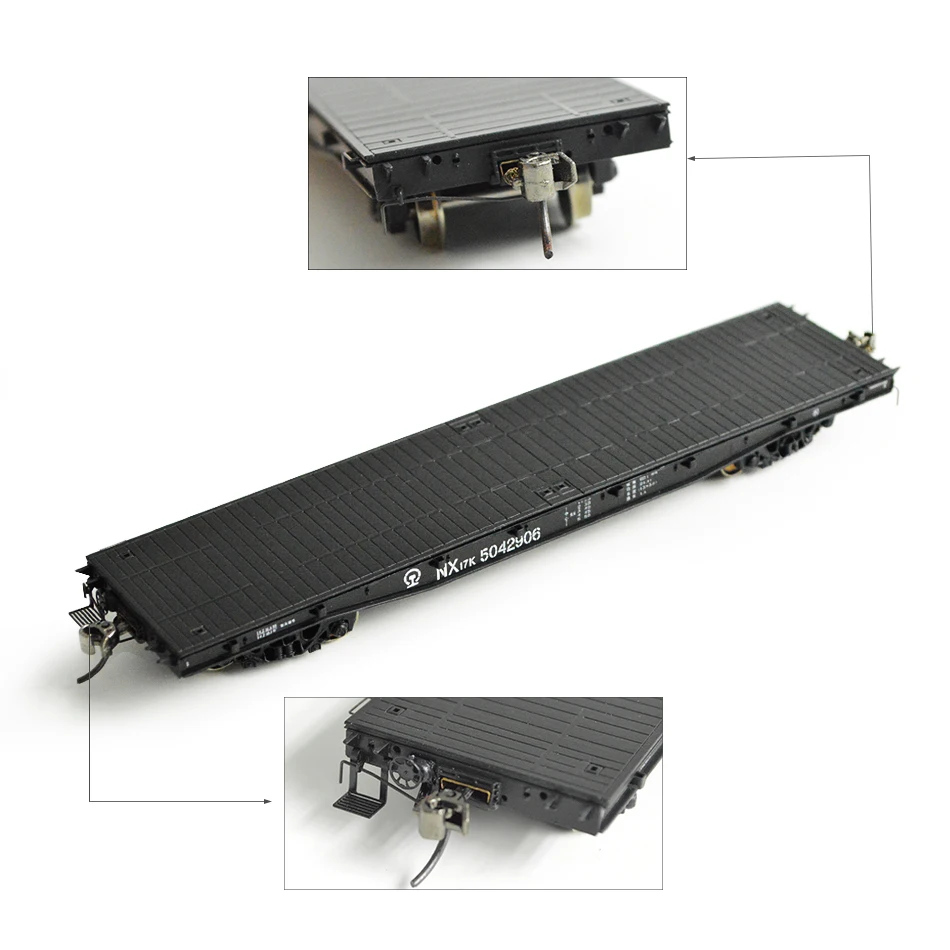 15 см 1:87 масштабе поезд Вагон платформа модель NX17K плоский транспортное средство