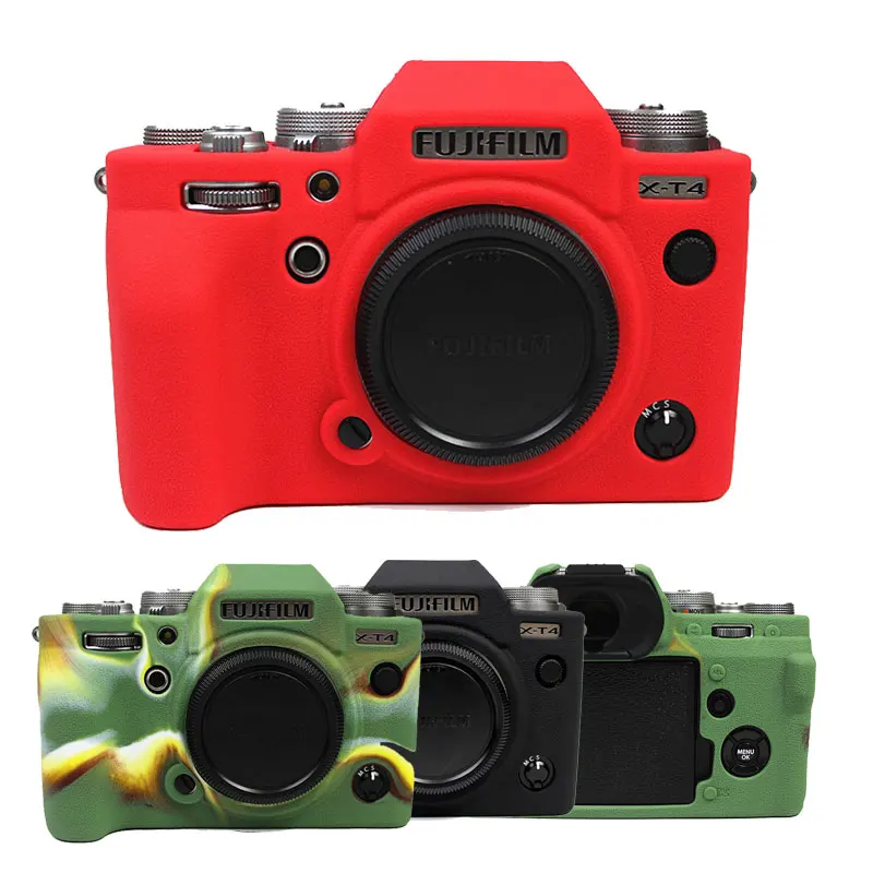 Мягкая сумка для камеры силиконовый чехол резиновый Fujifilm XT4 FUJI защитный