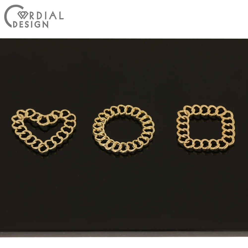 

Cordial Design 100Pcs Jewelry Accessories/Pendant For Earrings/Geometry Shape/DIY Charms/Hand Made/Jewelry Findings & Components