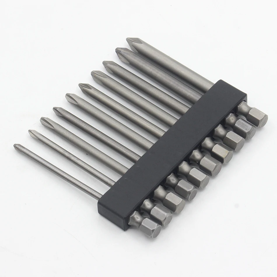 1 шт. 75 мм длинный шестигранный хвостовик Магнитный Phillips отвертка бит головка