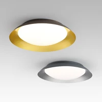 simple modern led ceiling light surface mount iron creative panel lamp for study living room bedroom indoor kitchen fixtures