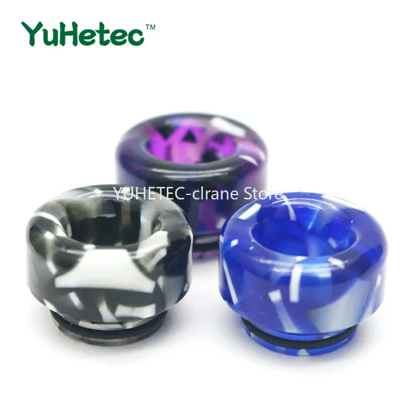 

1PCS YUHETEC 810 Drip Tip beautiful color drip tip 810 for 810 thread Atomizers tank UFORCE NRG ELLO DURO TFV8 BIG BABY