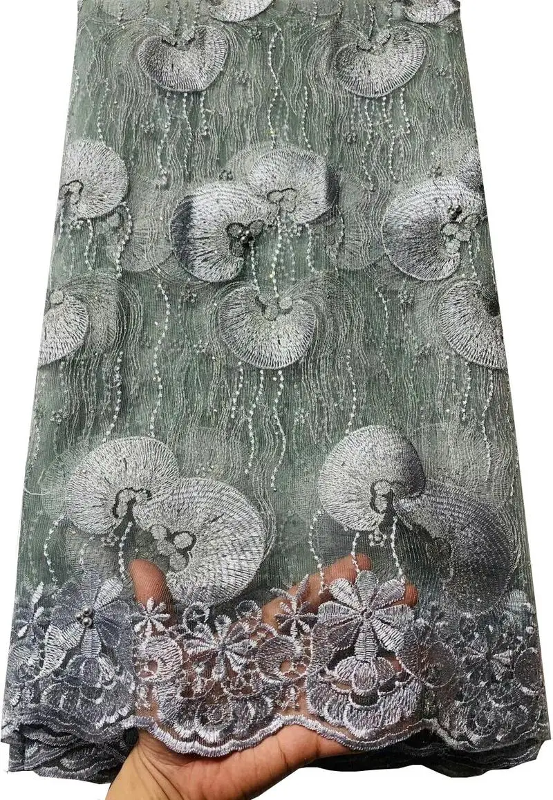 2021 африканская сетчатая кружевная ткань высокое качество элегантное