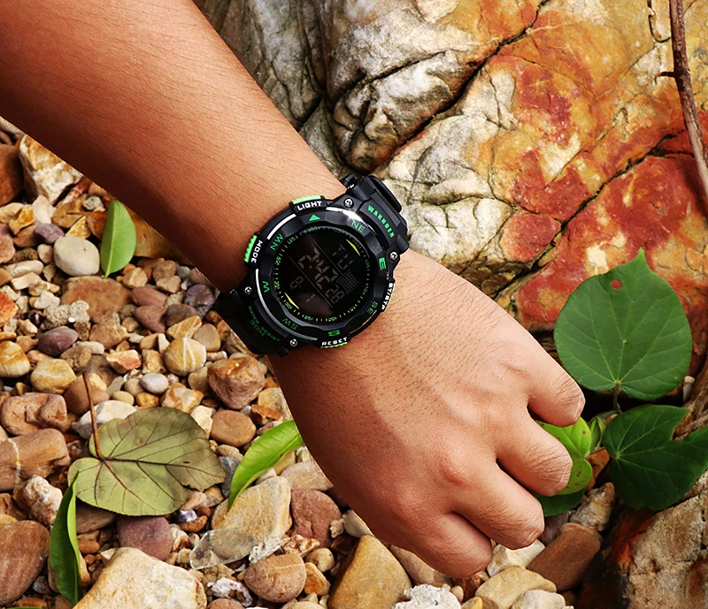 Часы наручные мужские цифровые спортивные модные водонепроницаемые с