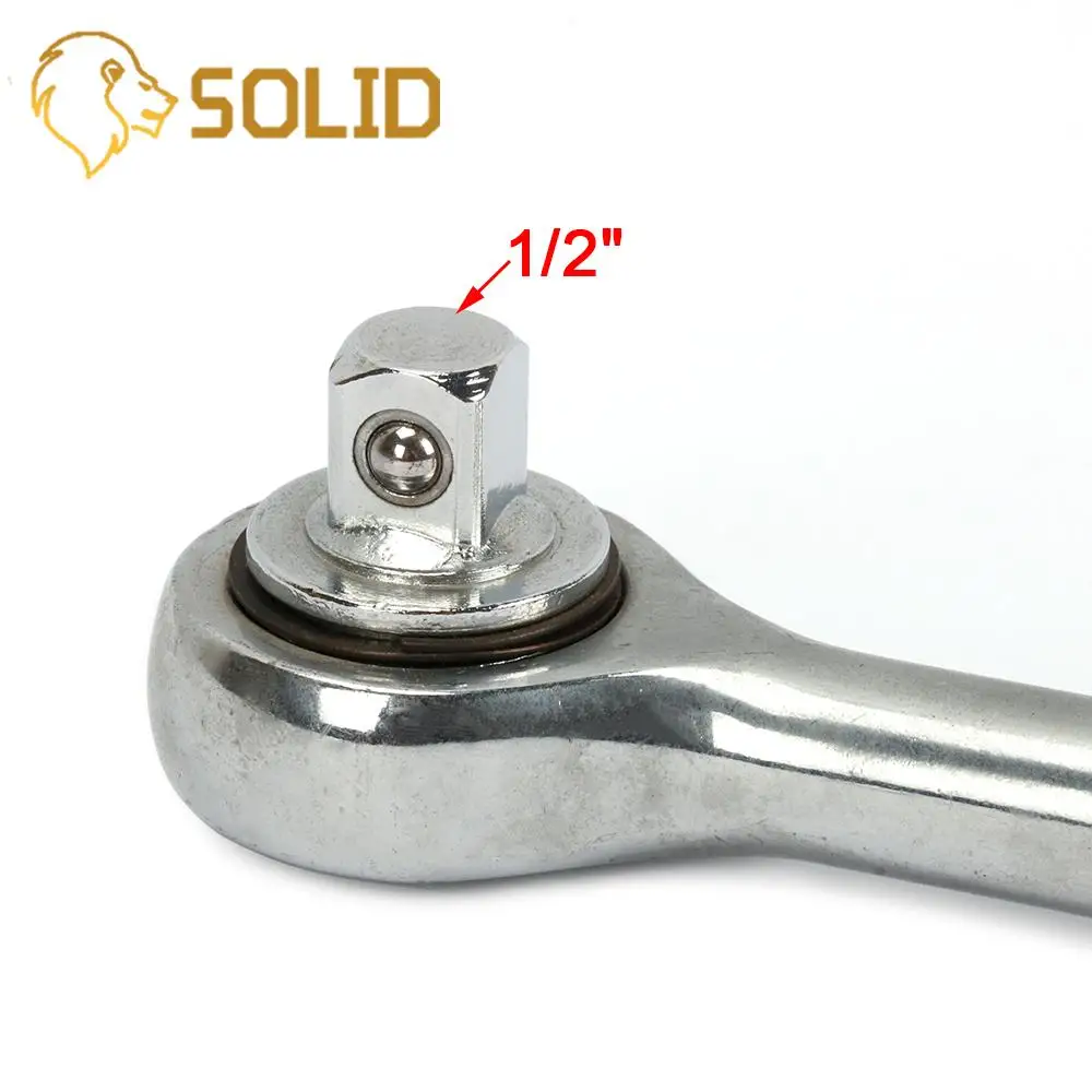 1/2" Ratchet Wrench High Torque for Socket Quick Release Wide Used Professional Hand Tools 1Pc | Инструменты