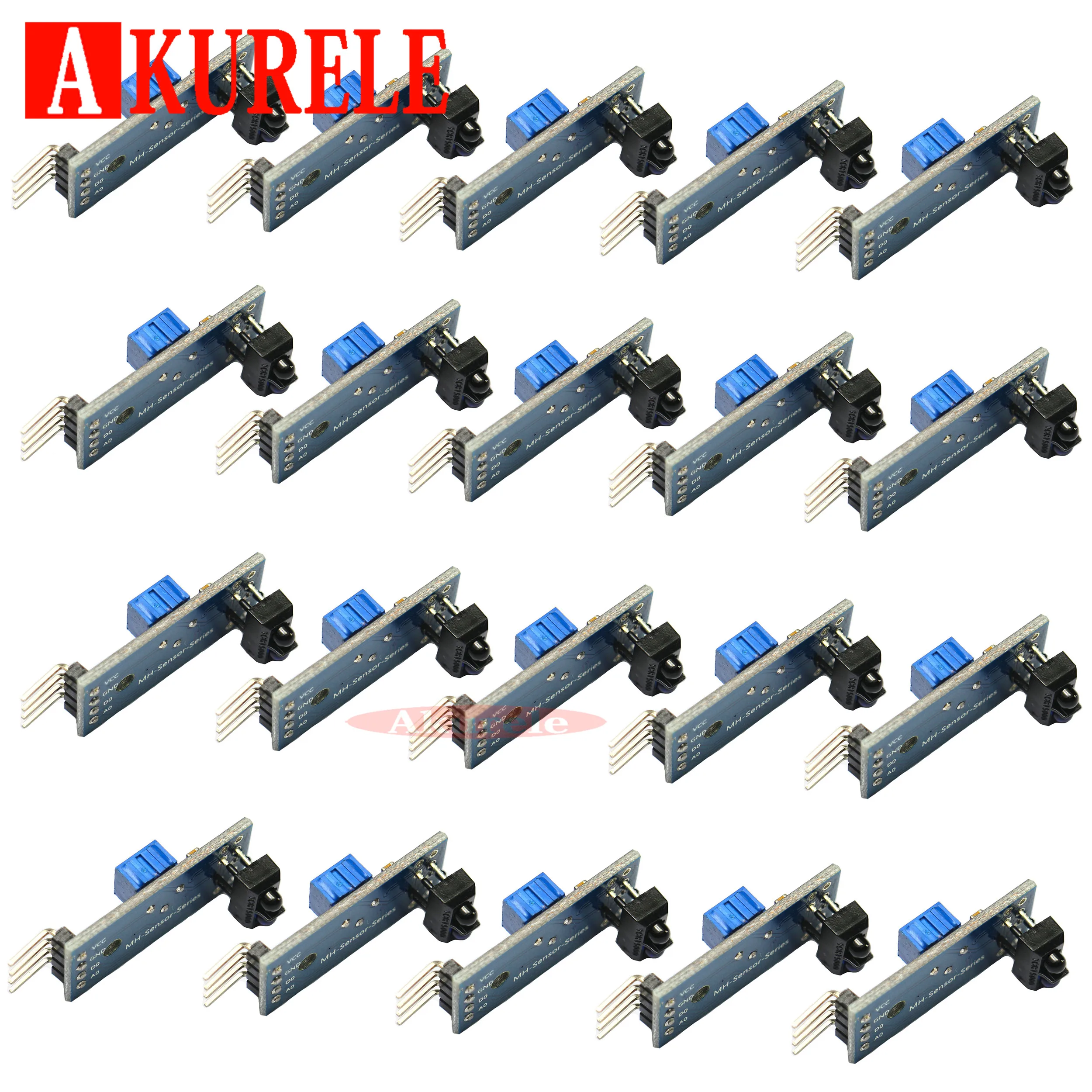 50 шт. инфракрасный светоотражающий датчик TCRT5000 3 В ИК Фотоэлектрический