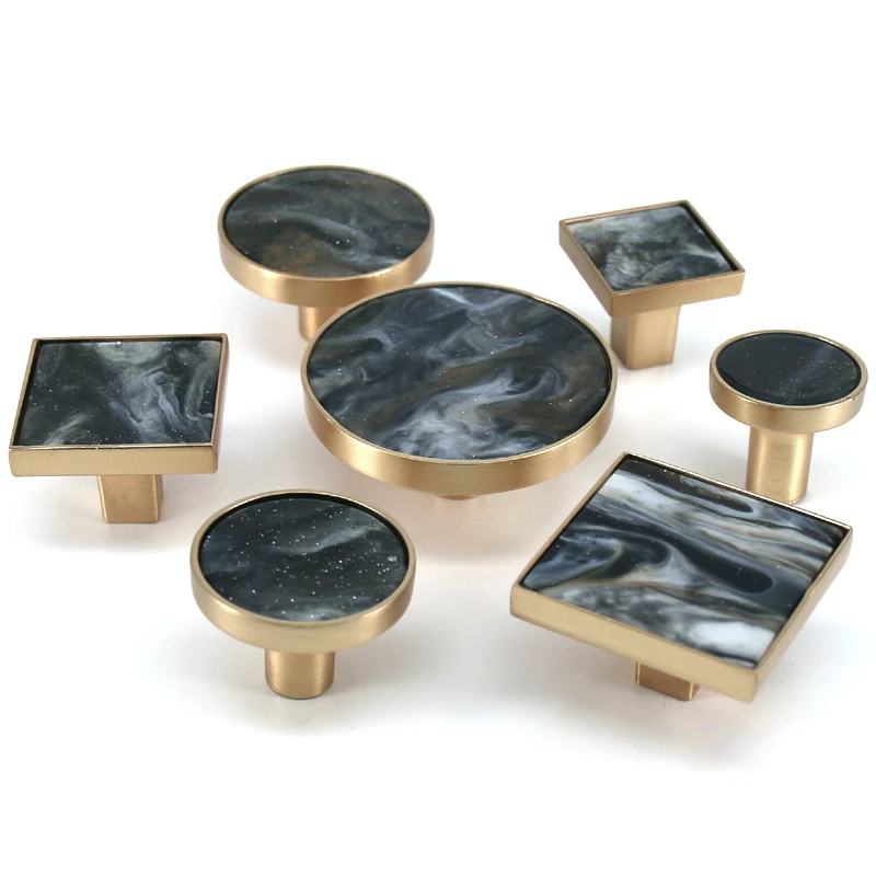 1 х ручки для шкафа из мрамора и цинкового сплава новая ручка выдвижного ящика