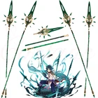 Реквизит из аниме Игра Genshin Impact Xiao копье, оружие, рождественские аксессуары для косплея Яши, новые аксессуары для косплея Сяо с длинным мечом, косплей