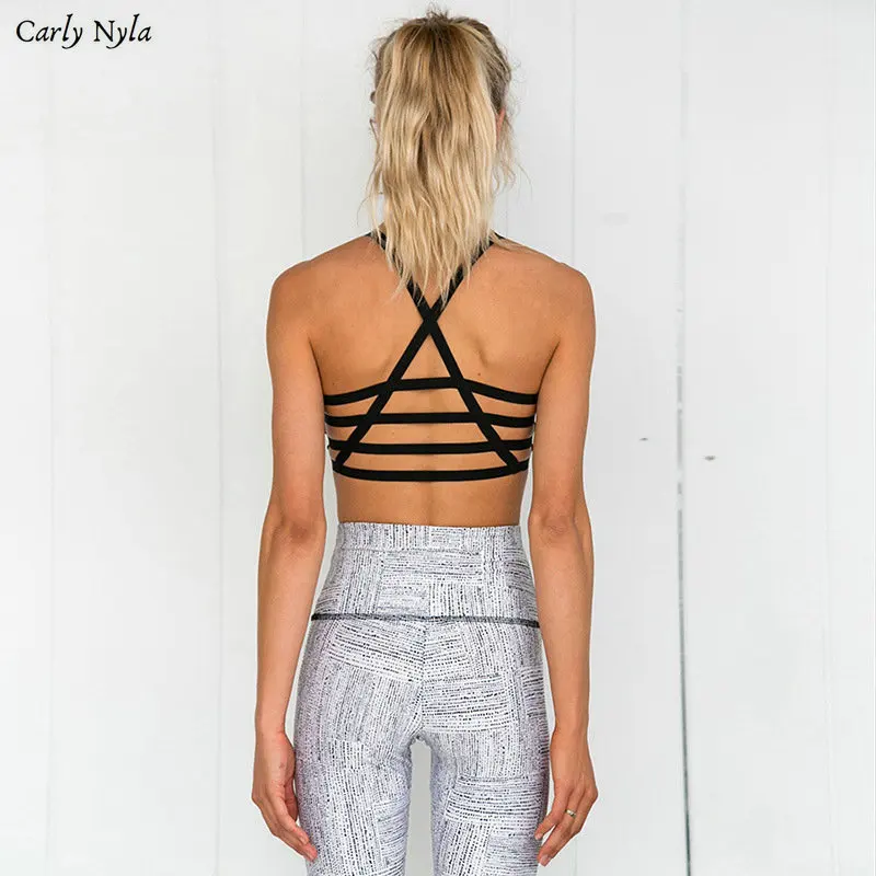 Женский спортивный костюм Carly Nyla комплект из двух предметов для фитнеса топ на