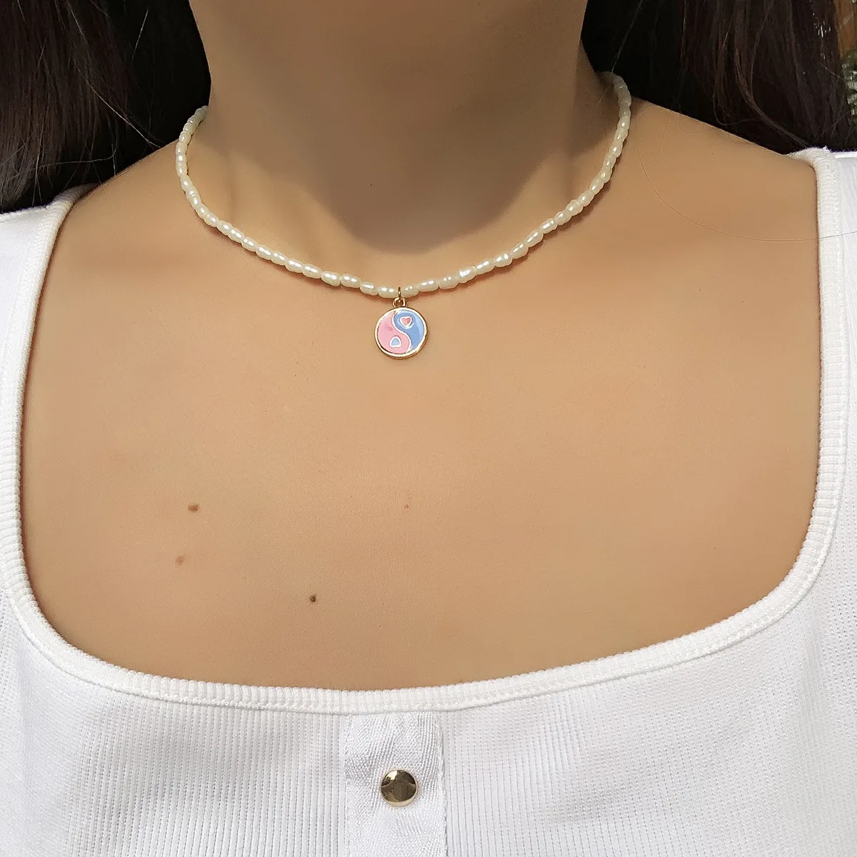 

Лето 2021, шикарные летние бусины ручной работы с искусственным жемчугом