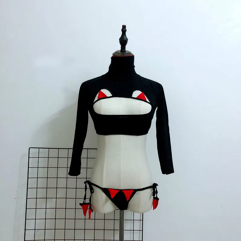 С принтом маленького дьявола для ночного клуба пикантные темный мило роль