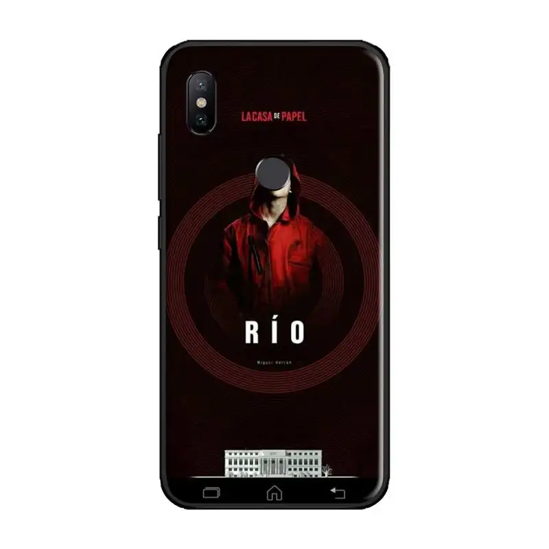 Чехол для телефона раскрашенный DIY бумажный дом Испания Xiaomi Redmi 4x5 plus 6A 7 7A 8 mi8 8lite 9