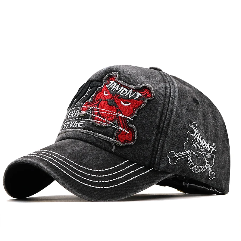 Новинка 2022 мужская бейсбольная Кепка из промытого хлопка с вышитыми буквами