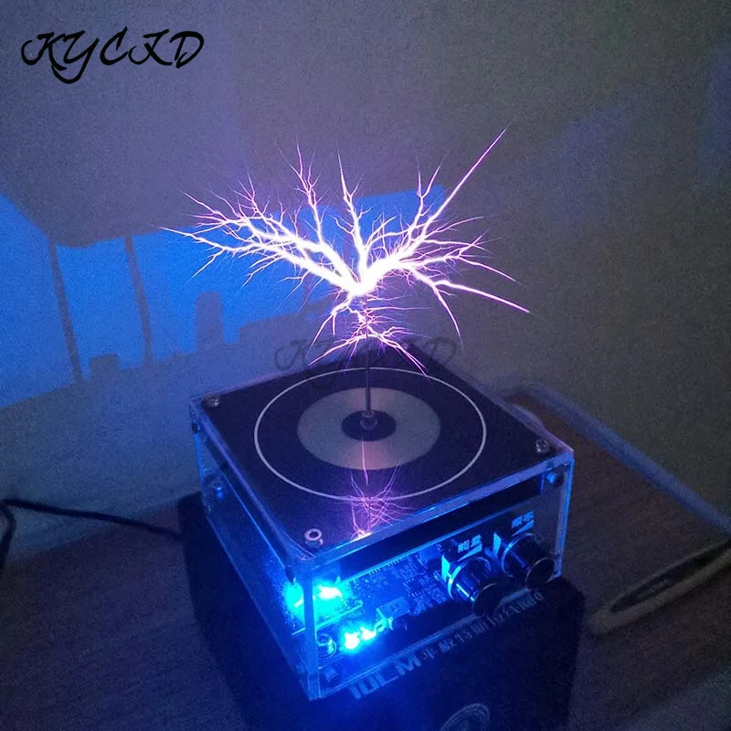 

Bluetooth Music Tesla Coil Module High Frequency Voltage Generator Pulse Test Scientific Experiments Electronics DIY Kits