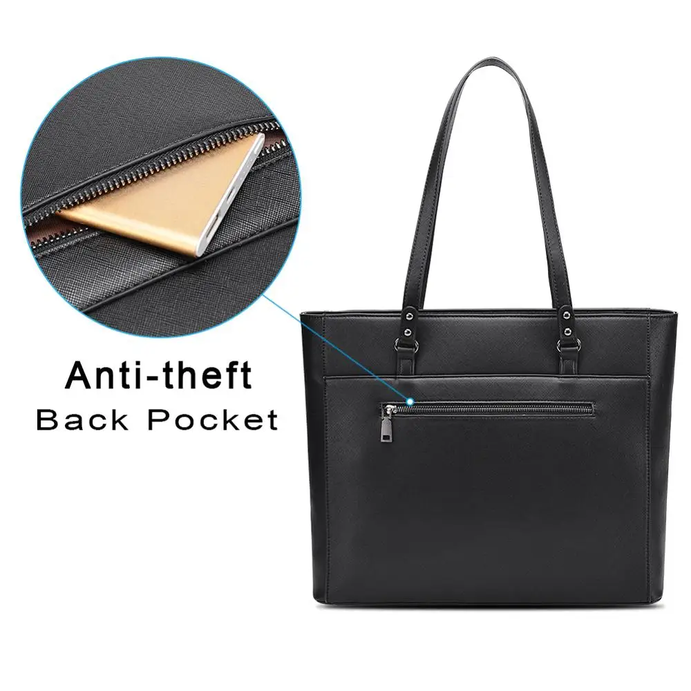 Laptop Bag for Women 15.6 '' Briefcase  Waterproof Handbag Laptop Tote Case Luxury Shoulder Bag Office Bags for Notebook