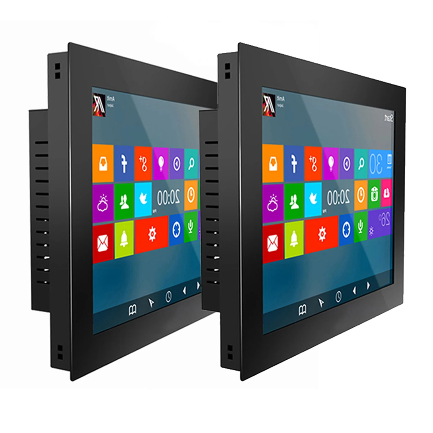 14 15.6 17.3 Inch Embedded Industrial Computer All-in-one Mini Tablet PC Intel Core i3 with Resistive Touch Screen for Win10 Pro