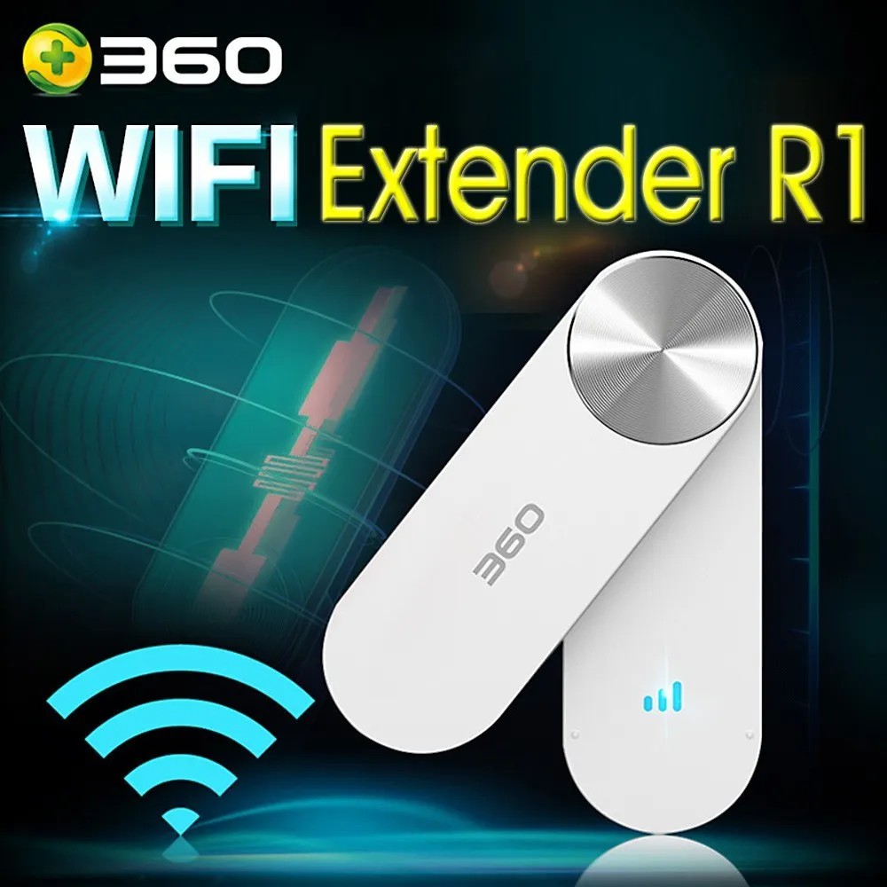 Extensor de red WiFi R1 360, repetidor, extensor de señal, inalámbrico, USB