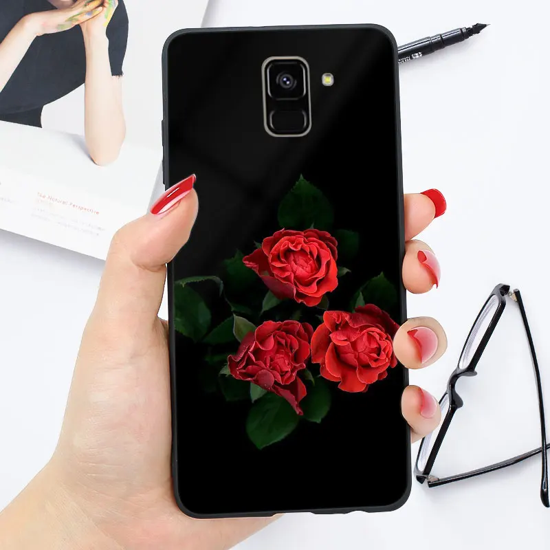oo30 Мягкий для samsung J6 плюс чехол Глянцевая блестящая для samsung Galaxy J4 Plus J3 J5 J7 чехол Coque - Цвет: oo30