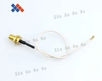 50pcs antenna converter cable u flipx to sma female connector 15cm rg178 pigtail cable
