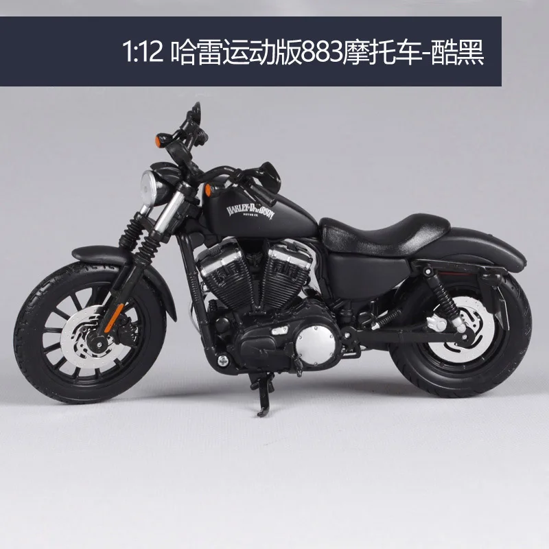 Maisto 1:12 Harley Davidson 2014 Sportsyer lron 883 мотоцикл металлическая модель игрушки для детей
