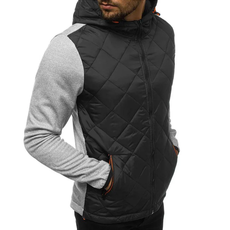 Мужские куртки и пальто на молнии осень зиму Повседневная Уличная куртка с