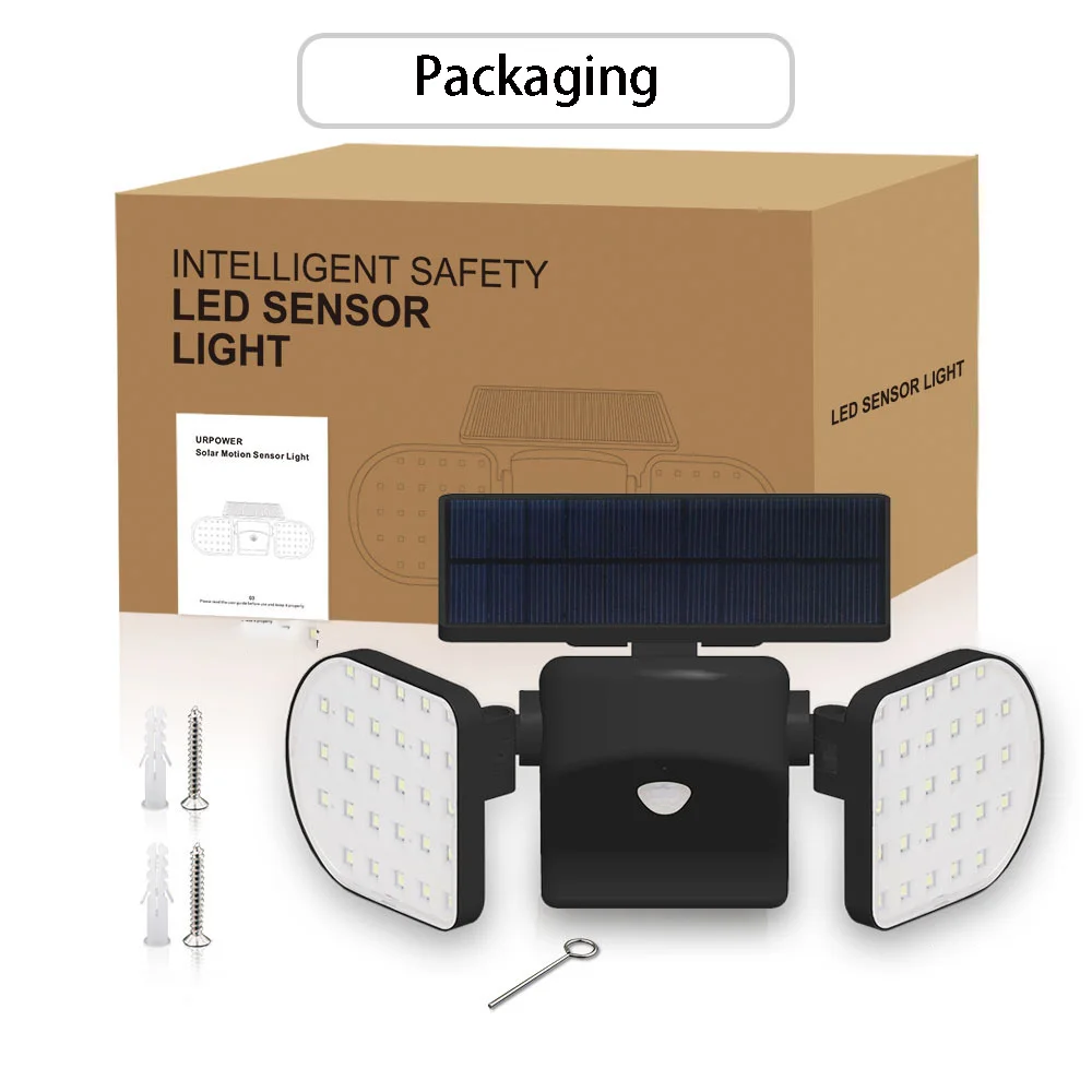 Уличная лампа на солнечной батарее 2020 водонепроницаемая уличная IP65 с 56