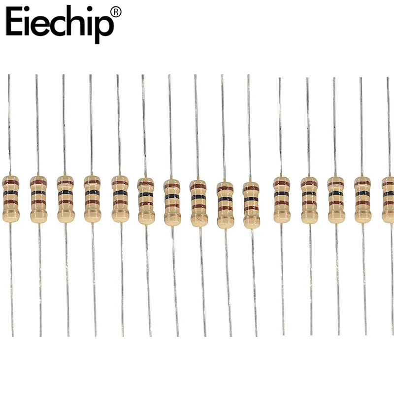 

1 ohm-3M 0.5 watt resistor Assortment set, Carbon Film Resistor DIY resistance Assorted Kit 470R 560R 2.7K 4.7K 5.6K 6.8K 10K