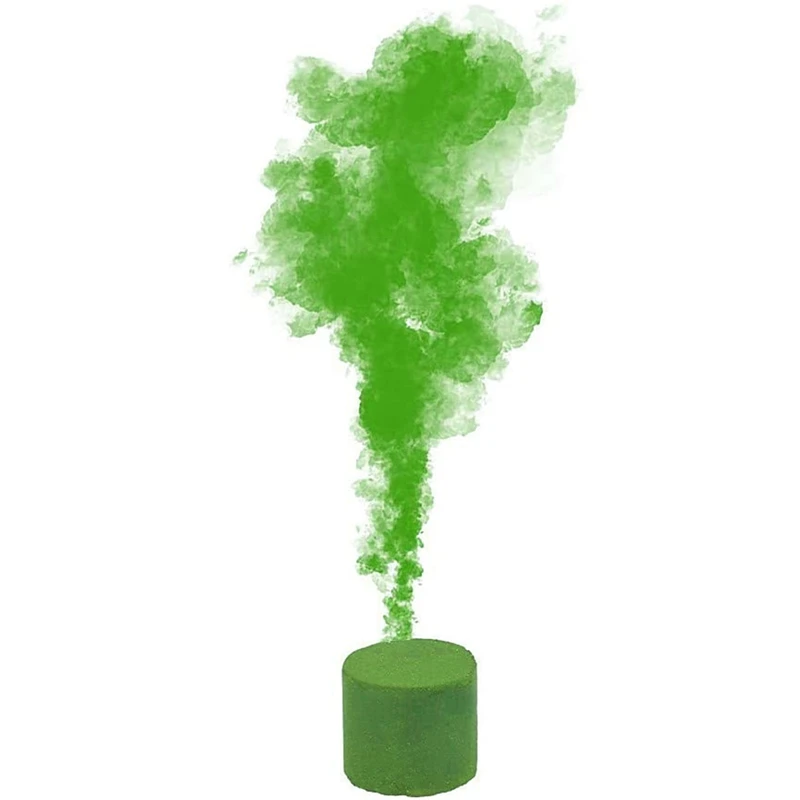 

White Colorful Smoke Pills Combustion Smog Cake Effect Smoke Bomb Pills Portable Photography Prop Halloween Props Party Supplies