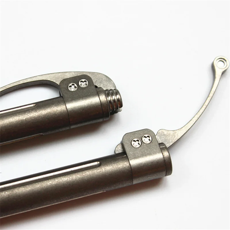 Murah Versi Baru EDC Gear Titanium Taktis Pena Menulis Saku Mini Pen Berkemah Di Luar Ruangan Alat EDC Pen Metal