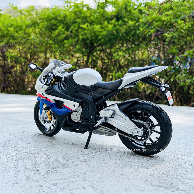 Модель мотоцикла Maisto 1:12 BMW S 1000 RR из сплава оригинальная Авторизованная модель
