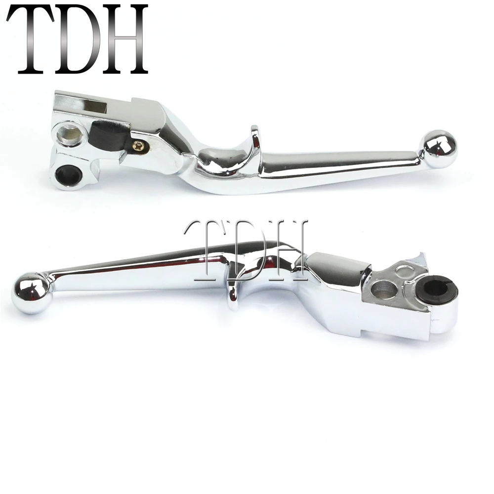 Хромированные рычаги сцепления для мотоцикла руль тормоза ручки Harley Sportster 883 1200 XL
