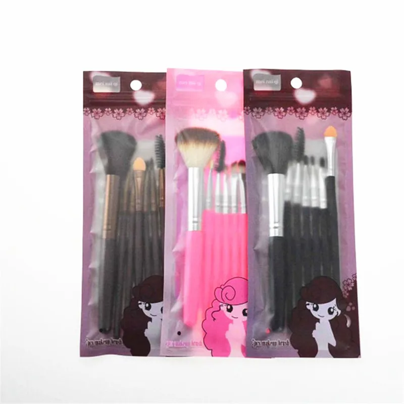 Набор профессиональных кистей для макияжа кисточки пудры основы под макияж