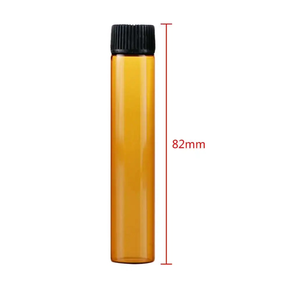 

20pcs 10ml Brown Glass Bottle Essential Oil Container Empty Cosmetic Sample Bottle Makeup Travel Protable Bottle