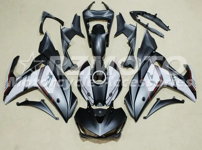 

OEM Quality New ABS Full Fairings kit for YAMAHA YZF-R3 14 15 16 YZF-R25 R3 R25 2014 2015 2016 2017 Body set Cool Black matte
