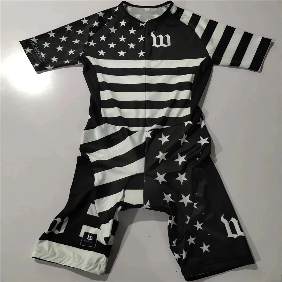 Триатлон 2020 Мужское боди одежда для велоспорта с короткими рукавами женская