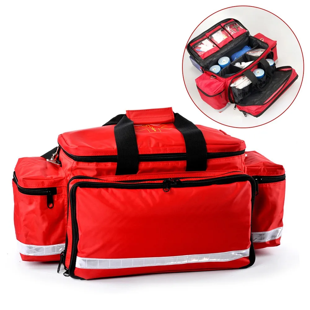 

Outdoor Trauma Bag First Aid Responder Emergency Supplies Emergency Medical Trauma Bag Outdoor Bags Camping Survival Tools