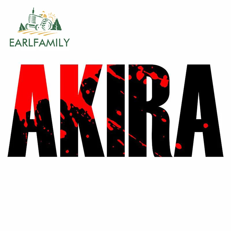 

EARLFAMILY 13 см x 11,7 см для Akira Автомобильная наклейка холодильник Водонепроницаемая наклейка на лобовое стекло устойчивая к царапинам виниловая автомобильная пленка
